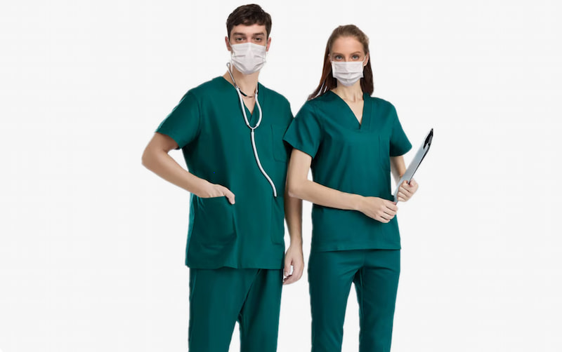لباس جراحی خارجی مناسب استفاده حرفه ای پزشکی